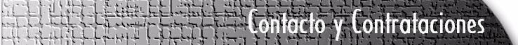 Contacto y contrataciones